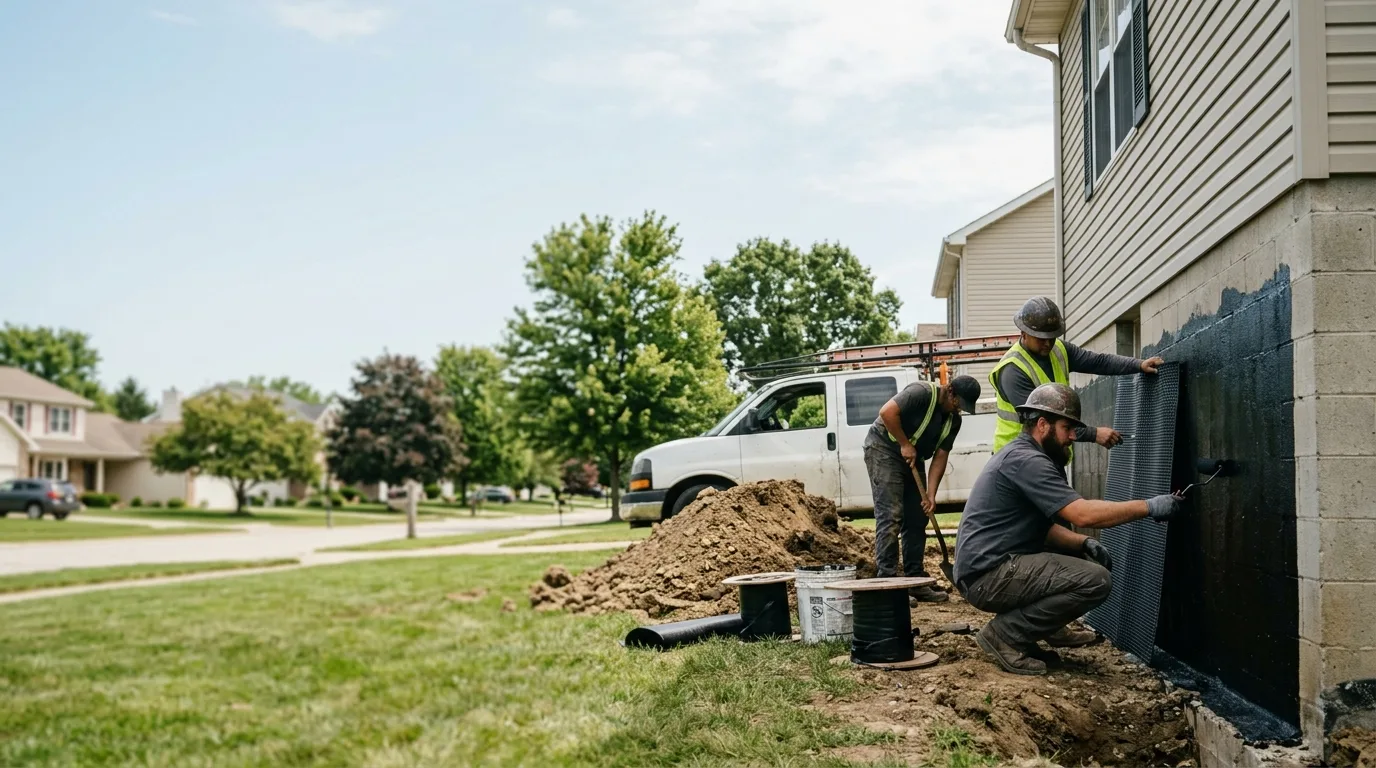 Basement Waterproofing in West York, IL near me
